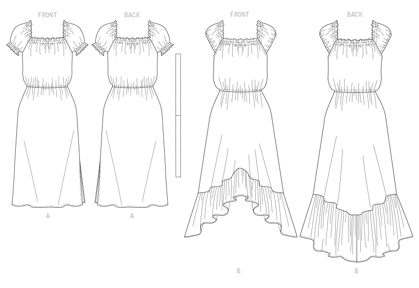 Butterick sewing pattern 6757 Misses' Dress from Jaycotts Sewing Supplies