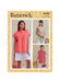 Butterick sewing pattern 6768 Misses' Top from Jaycotts Sewing Supplies