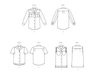 Butterick Sewing Pattern B6924 Misses' Shirts By Palmer/Pletsch from Jaycotts Sewing Supplies