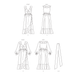 Butterick Sewing Pattern B6926 Misses' Dress and Sash from Jaycotts Sewing Supplies