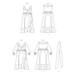 Butterick Sewing Pattern B6927 Women's Dress and Sash from Jaycotts Sewing Supplies