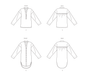 Butterick Sewing Pattern B6929 Misses’ Top and Tunic from Jaycotts Sewing Supplies