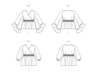 Butterick Sewing Pattern B6931 Women's Top from Jaycotts Sewing Supplies