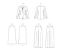 Butterick Sewing Pattern B6933 Misses' Jacket, Skirt and Pants from Jaycotts Sewing Supplies