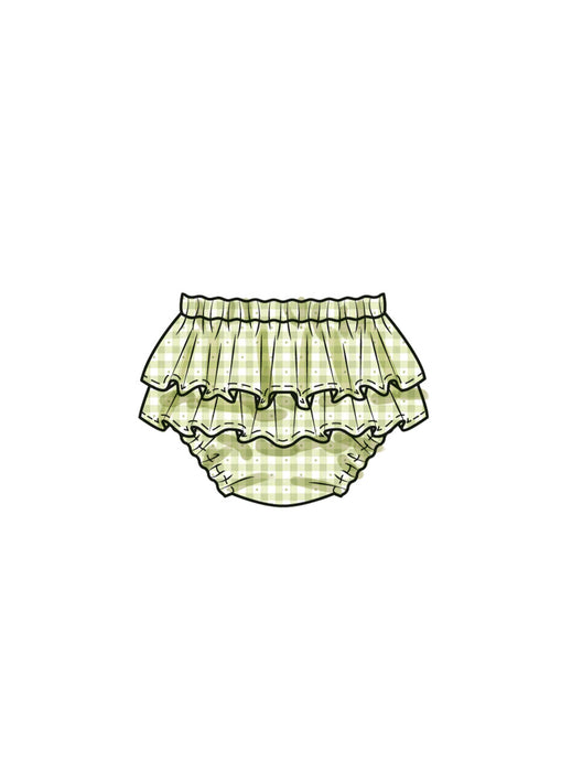 Butterick Sewing Pattern B6935 Babies' Top, Panties and Hat from Jaycotts Sewing Supplies