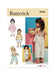 Butterick Sewing Pattern B6936 Toddlers' Overalls and Dress from Jaycotts Sewing Supplies