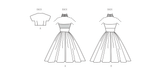 Butterick sewing pattern 6938 Halter Dress and Jacket from Jaycotts Sewing Supplies