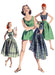 Butterick sewing pattern 6939 Playsuit, Midriff Blouse, Shorts and Skirt from Jaycotts Sewing Supplies