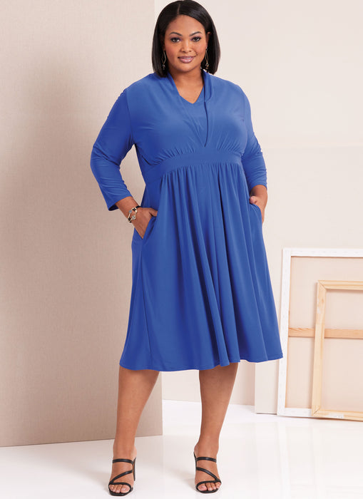 Butterick sewing pattern 6941 Women's Knit Dresses by Palmer/Pletsch from Jaycotts Sewing Supplies