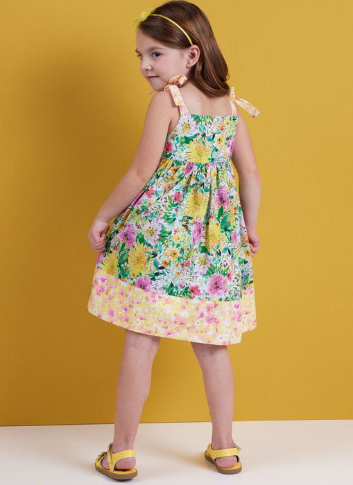 Butterick sewing pattern 6952 Children's Dresses, Tops, Shorts and Pants from Jaycotts Sewing Supplies