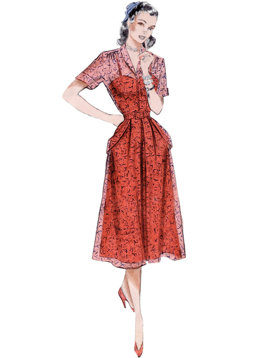 Butterick sewing pattern 6956 Dress with Sleeve Variations from Jaycotts Sewing Supplies