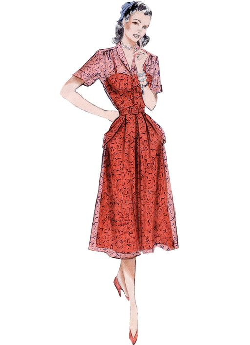 Butterick sewing pattern 6956 Dress with Sleeve Variations from Jaycotts Sewing Supplies