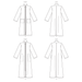 Butterick sewing pattern 6967 Women's Dressing Gown from Jaycotts Sewing Supplies