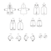 Butterick pattern 6969 Infants' Jacket, Overalls, Pants, Hats and Mittens from Jaycotts Sewing Supplies