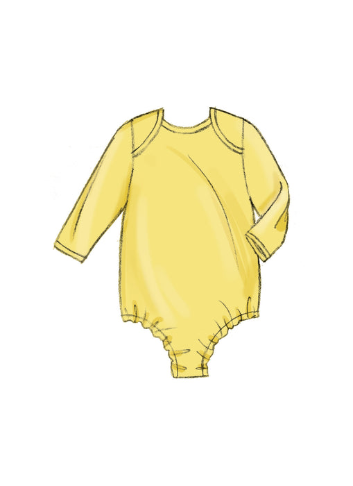 Butterick sewing pattern 6970 Infants' Jacket, Tops, Dress, Rompers from Jaycotts Sewing Supplies