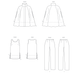 Butterick sewing pattern B6978 Misses' and Women's Cape, Top and Pants from Jaycotts Sewing Supplies