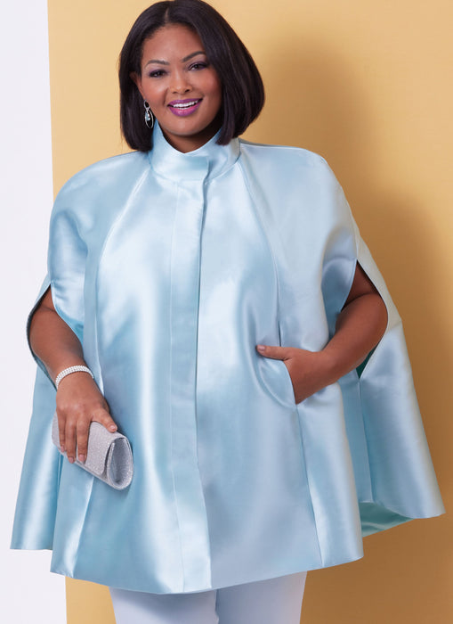 Butterick sewing pattern B6978 Misses' and Women's Cape, Top and Pants from Jaycotts Sewing Supplies