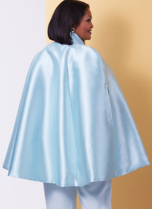 Butterick sewing pattern B6978 Misses' and Women's Cape, Top and Pants from Jaycotts Sewing Supplies