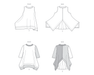 Butterick sewing pattern B6981 Misses' Tops by Katherine Tilton from Jaycotts Sewing Supplies