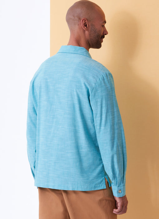 Butterick sewing pattern B6984 Unisex  Shirts, Shorts and Pants from Jaycotts Sewing Supplies