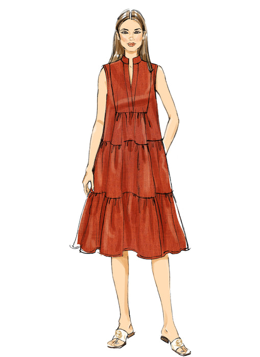 Butterick Sewing Pattern 6993 Loose-fitting Dresses from Jaycotts Sewing Supplies