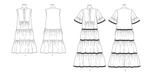 Butterick Sewing Pattern 6993 Loose-fitting Dresses from Jaycotts Sewing Supplies