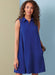 Butterick Sewing Pattern 6994 Loose-Fitting Dress in Two Lengths from Jaycotts Sewing Supplies