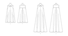 Butterick Sewing Pattern 6994 Loose-Fitting Dress in Two Lengths from Jaycotts Sewing Supplies