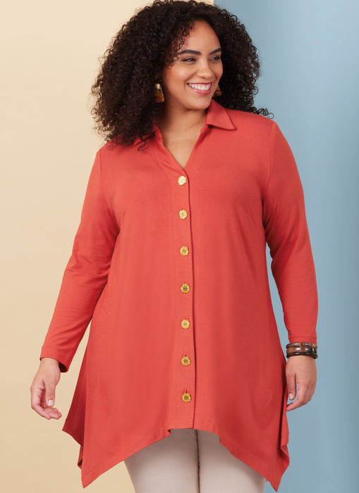 Butterick Sewing Pattern 6997 Misses / Women's Knit Tops from Jaycotts Sewing Supplies