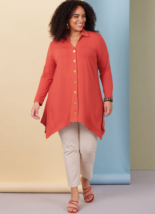 Butterick Sewing Pattern 6997 Misses / Women's Knit Tops from Jaycotts Sewing Supplies