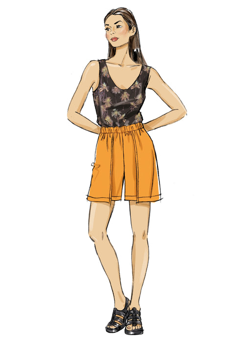 Butterick Sewing Pattern 7000 Shorts and Pants from Jaycotts Sewing Supplies