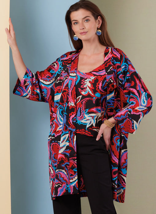 Butterick Sewing Pattern 7001 Jacket, Camisole and Pants from Jaycotts Sewing Supplies