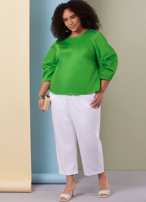 Butterick Sewing Pattern 7002 Misses’ and Women's Top, Skirt and Pants from Jaycotts Sewing Supplies