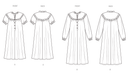Butterick sewing pattern B7015 Misses' Nightgown from Jaycotts Sewing Supplies