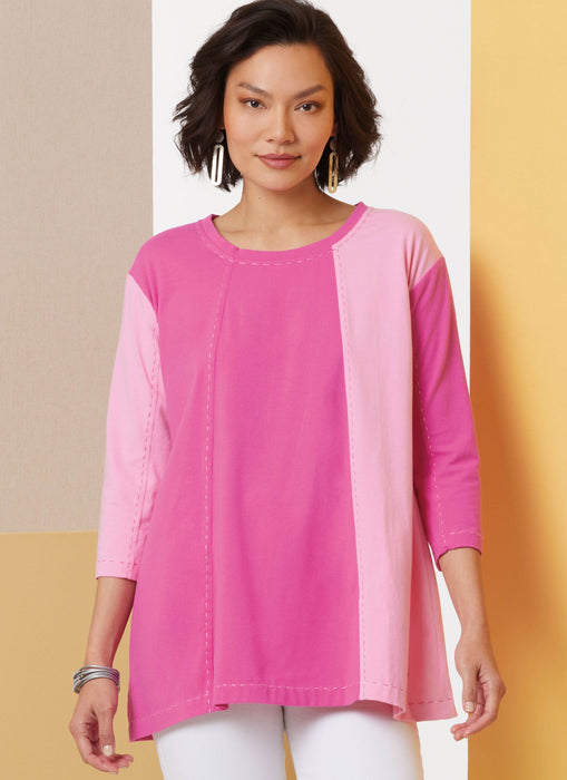 Butterick sewing pattern 7023 Knit Tunics by Katherine Tilton from Jaycotts Sewing Supplies