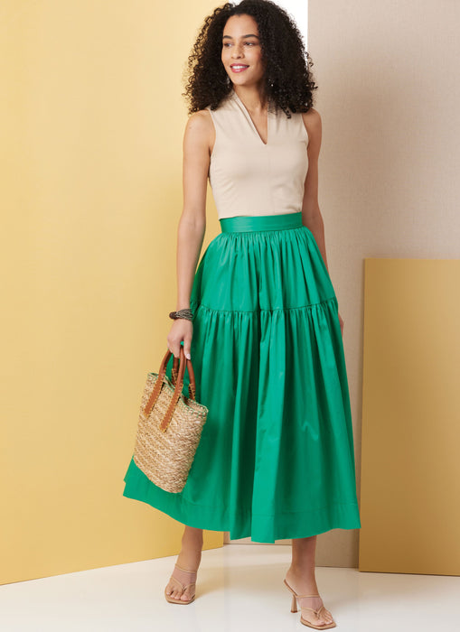 Butterick sewing pattern 7025 Skirts from Jaycotts Sewing Supplies