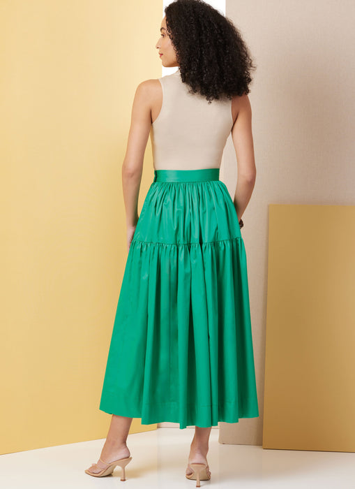 Butterick sewing pattern 7025 Skirts from Jaycotts Sewing Supplies