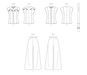 Butterick sewing pattern 7028 Top with Belt and Pants from Jaycotts Sewing Supplies