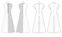Butterick sewing pattern 7029 Misses' and Women's Knit Jumpsuits from Jaycotts Sewing Supplies