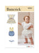 Butterick sewing pattern 7031 Babies' Rompers and Bow Tie from Jaycotts Sewing Supplies