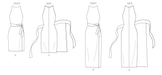 Butterick Sewing Pattern B7040 Misses' / Petite Sleeveless wrap dress from Jaycotts Sewing Supplies