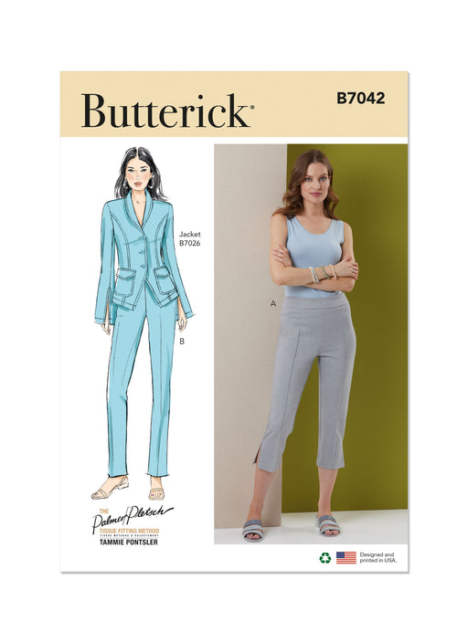 Butterick Sewing Pattern B7042 Misses' Trousers by Palmer/Pletsch Tammie Pontsler from Jaycotts Sewing Supplies