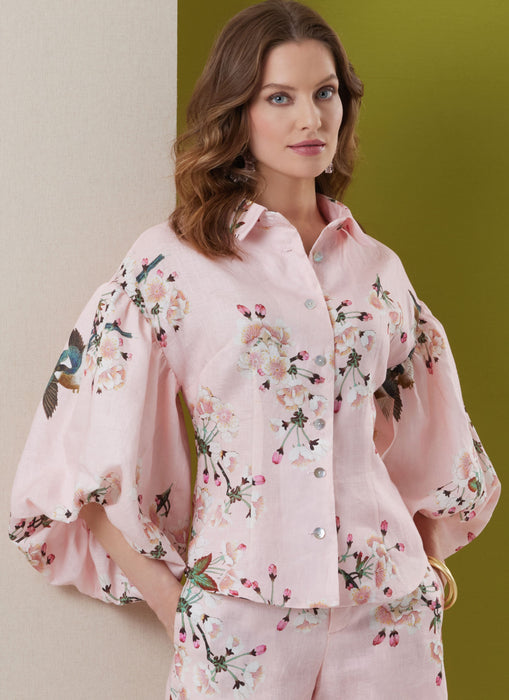 Butterick Sewing Pattern B7045 Misses' / Petite Top, Shorts and Pants from Jaycotts Sewing Supplies