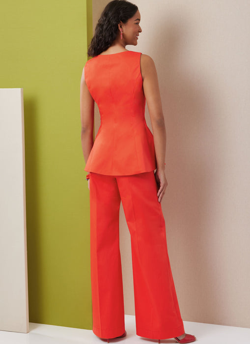 Butterick Sewing Pattern B7046 Misses' and Women's Top and Pants from Jaycotts Sewing Supplies