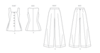 Butterick Sewing Pattern B7046 Misses' and Women's Top and Pants from Jaycotts Sewing Supplies