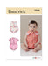 Butterick Sewing Pattern B7048 Babies' Rompers from Jaycotts Sewing Supplies