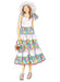 Butterick Sewing Pattern B7051 Girls' Tiered Dress and Hat from Jaycotts Sewing Supplies