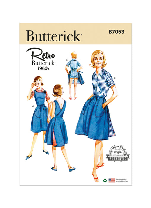 Butterick Sewing Pattern B7053 1960's' coordinates from Jaycotts Sewing Supplies