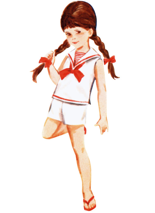 Butterick Sewing Pattern B7054 1960's' children's sportswear coordinates from Jaycotts Sewing Supplies
