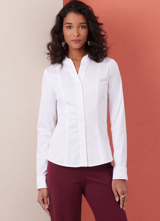 Butterick pattern 7055 Misses' Shirts by Tammie Pontsler for Palmer/Pletsch from Jaycotts Sewing Supplies